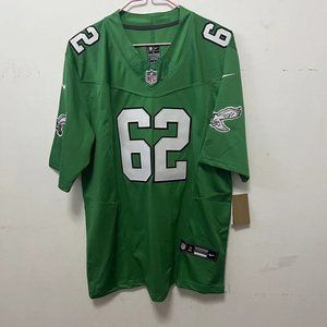 NFL Philadelphia Eagles #62 Green Jersey - Jason Kelce
